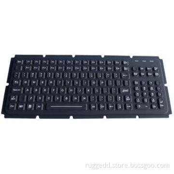 119 key silicone industrial keyboard with numeric for panel